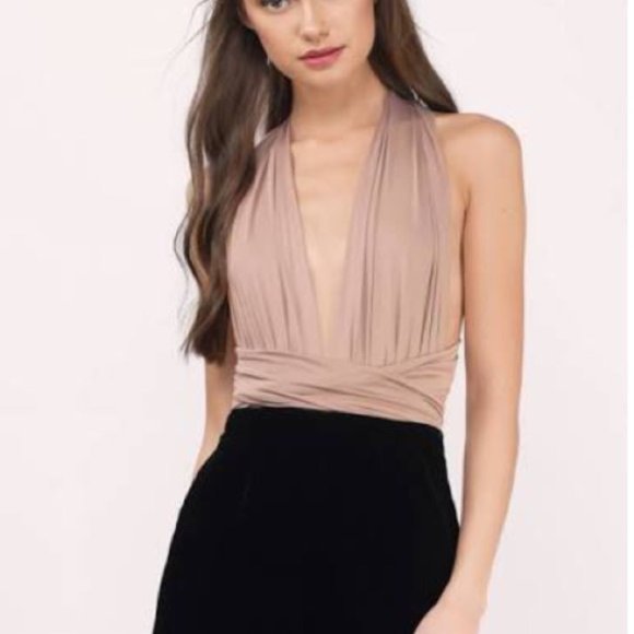 Tobi Taupe Bodysuit - Picture 2 of 3